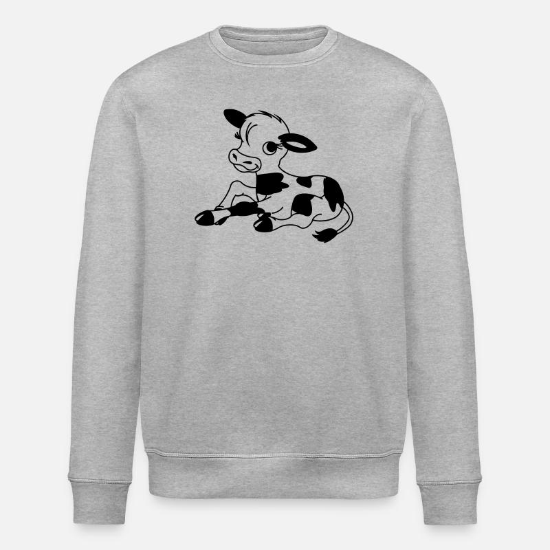 Veau - Sweat bio ROLLER Stanley/Stella Unisexe - gris chiné