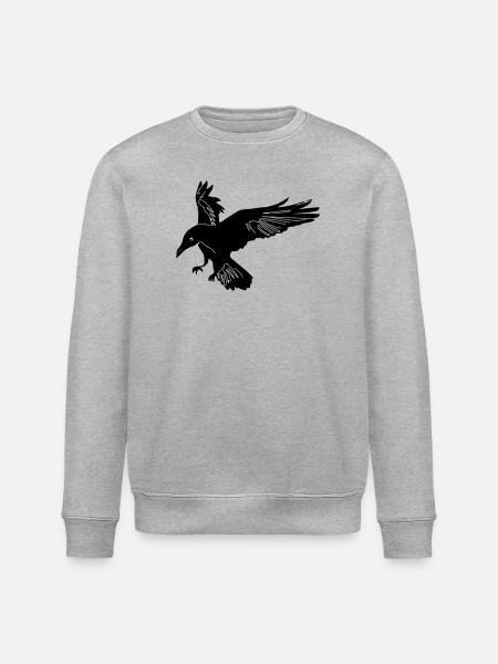 Raven Hugin - Stanley/Stella ROLLER Unisex Organic Sweatshirt - heather grey