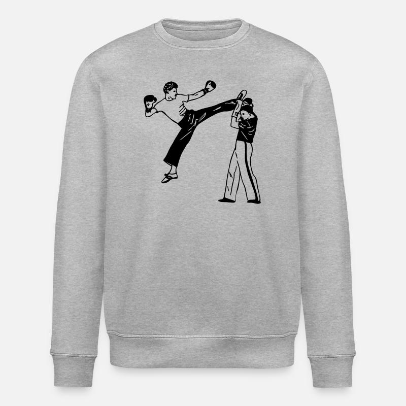 Kickboxing savate - Stanley/Stella ROLLER Unisex Organic Sweatshirt - heather grey