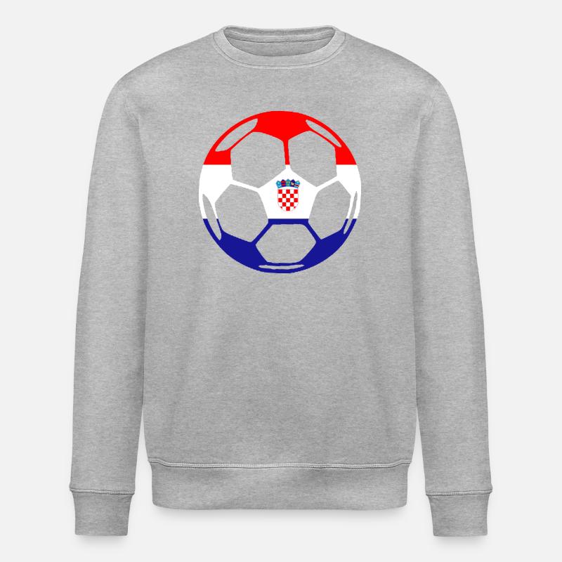 ballCROATIA - Stanley/Stella Unisex Bio-Sweatshirt ROLLER - Grau meliert