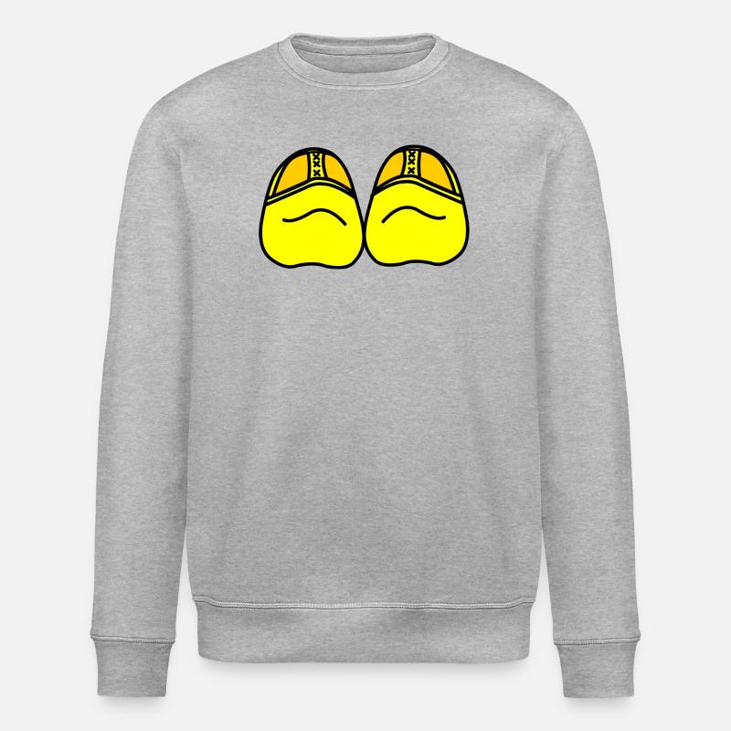 Clogs - Stanley/Stella Unisex Bio-Sweatshirt ROLLER - Grau meliert