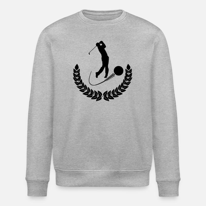 Couronne de laurier de golf - Sweat bio ROLLER Stanley/Stella Unisexe - gris chiné
