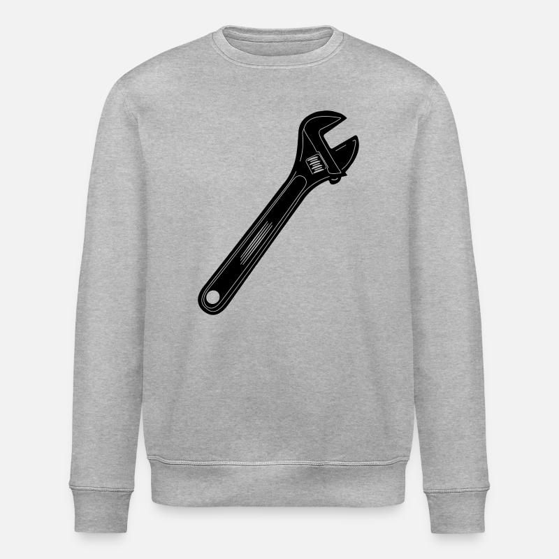 Werkzeugzange - Stanley/Stella Unisex Bio-Sweatshirt ROLLER - Grau meliert