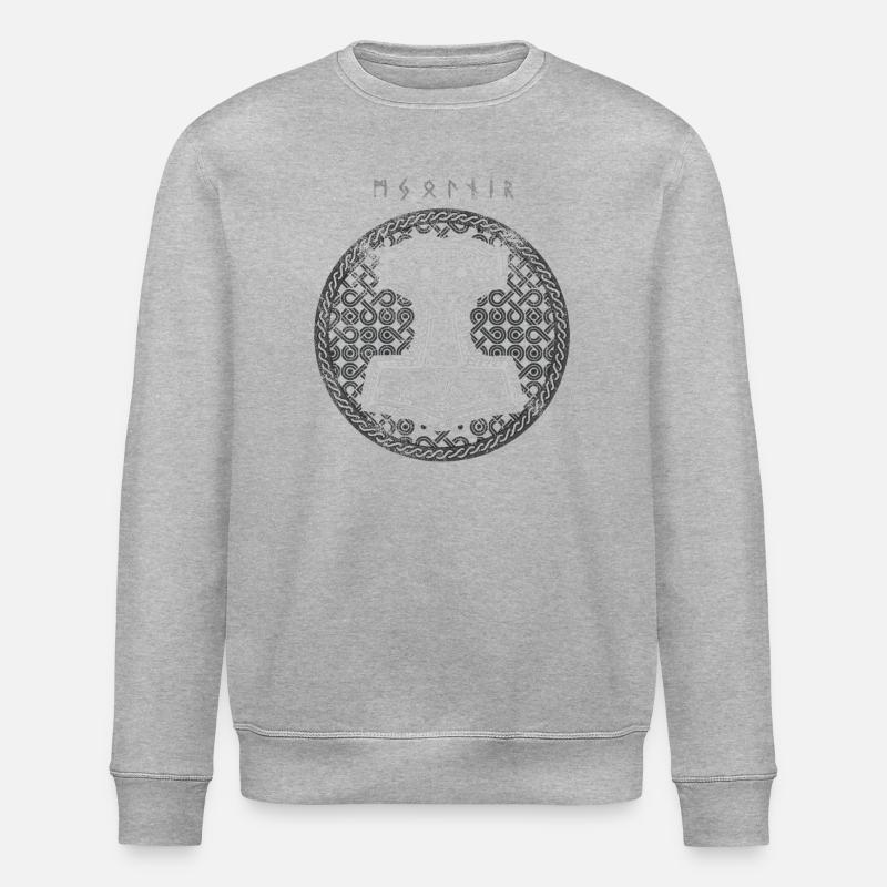 Mjolnir - Sweat bio ROLLER Stanley/Stella Unisexe - gris chiné