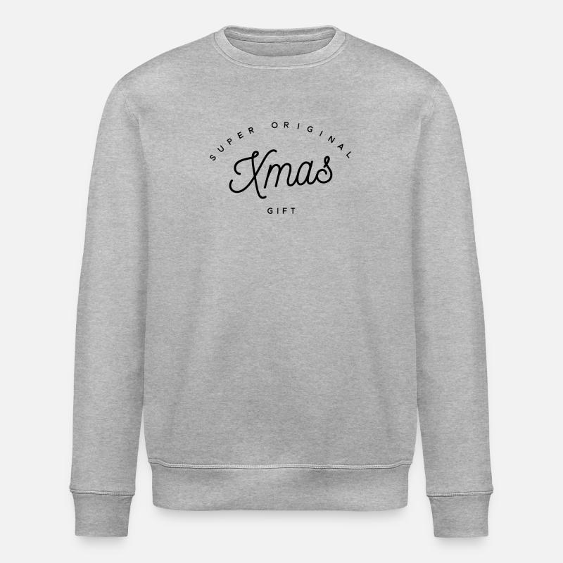 Super original Xmas gift - Sweat bio ROLLER Stanley/Stella Unisexe - gris chiné