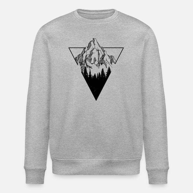 Berg - Stanley/Stella Unisex Bio-Sweatshirt ROLLER - Grau meliert