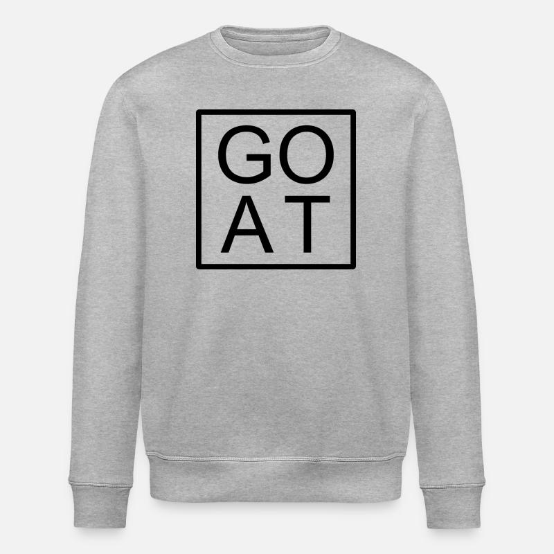GOAT - Sweat bio ROLLER Stanley/Stella Unisexe - gris chiné