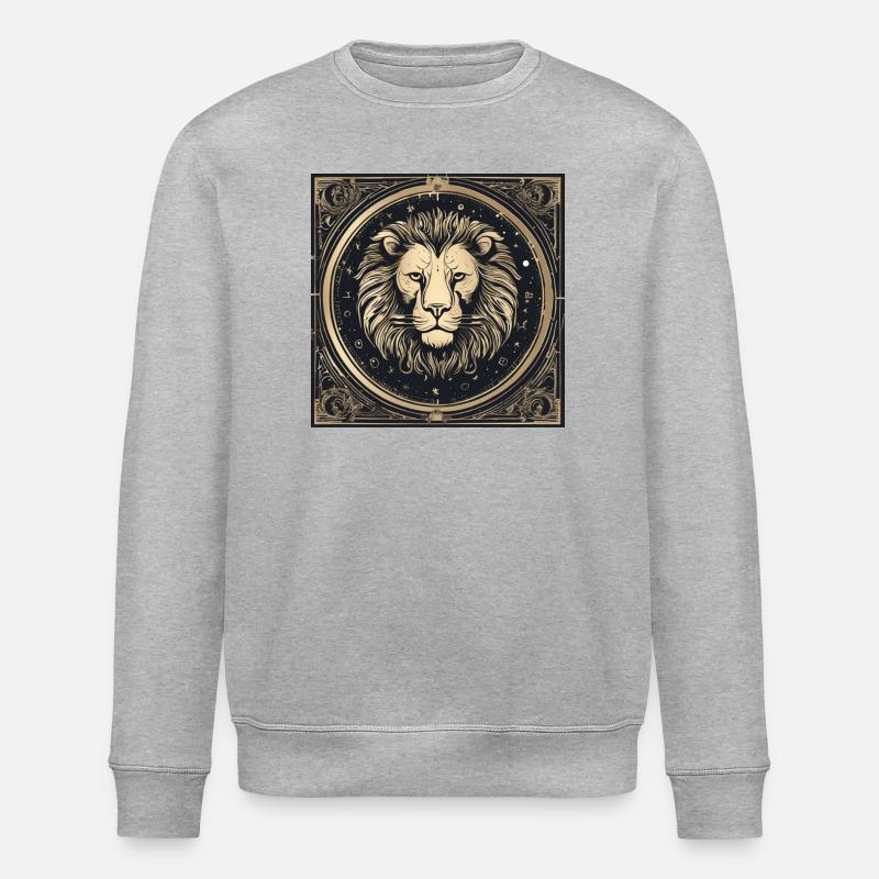 Zodiac Leo - Stanley/Stella Unisex Bio-Sweatshirt ROLLER - Grau meliert
