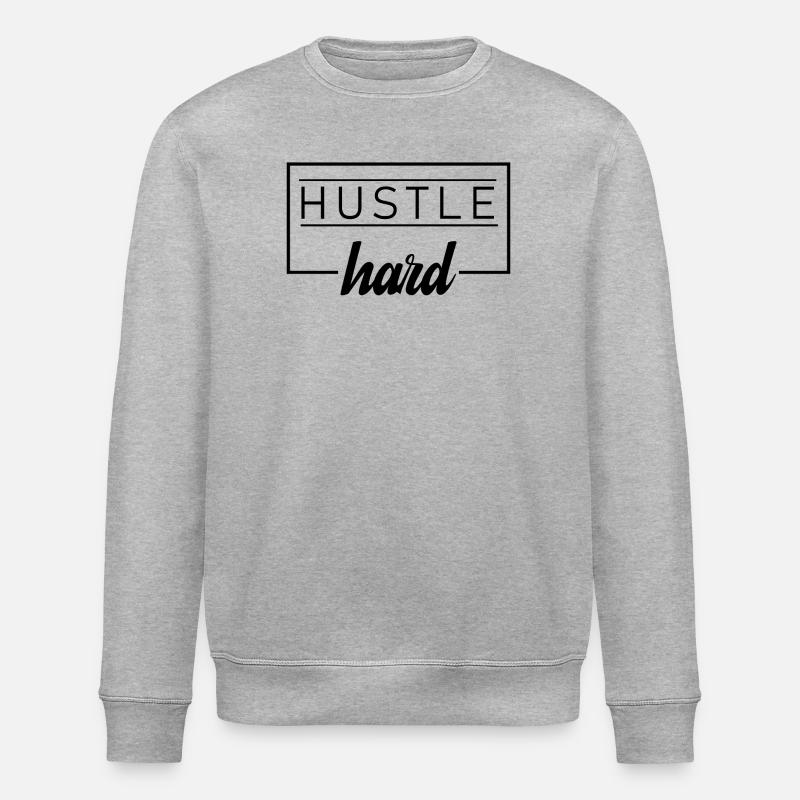 bousculer dur - Sweat bio ROLLER Stanley/Stella Unisexe - gris chiné
