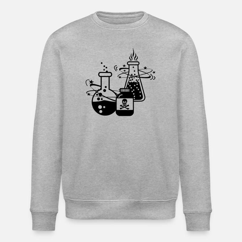 Mélange de poisons - Sweat bio ROLLER Stanley/Stella Unisexe - gris chiné