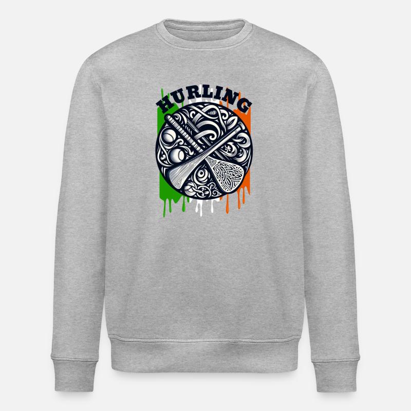 Hurling - Sweat bio ROLLER Stanley/Stella Unisexe - gris chiné