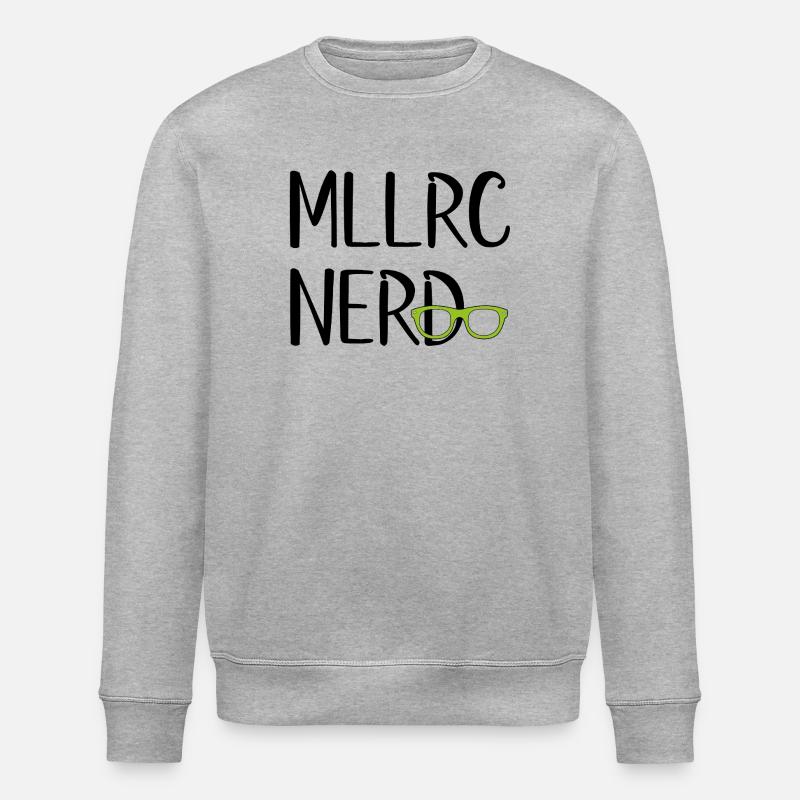T-Shirt - "MLLRC" Mallorca Nerd - Stanley/Stella Unisex Bio-Sweatshirt ROLLER - Grau meliert