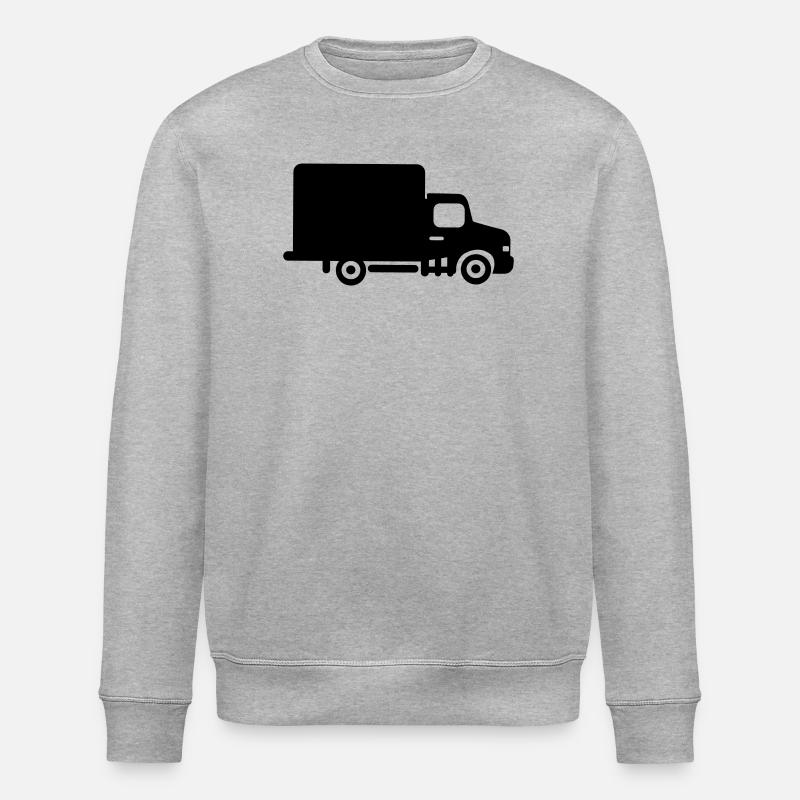 Transporter van - Stanley/Stella ROLLER Unisex Organic Sweatshirt - heather grey