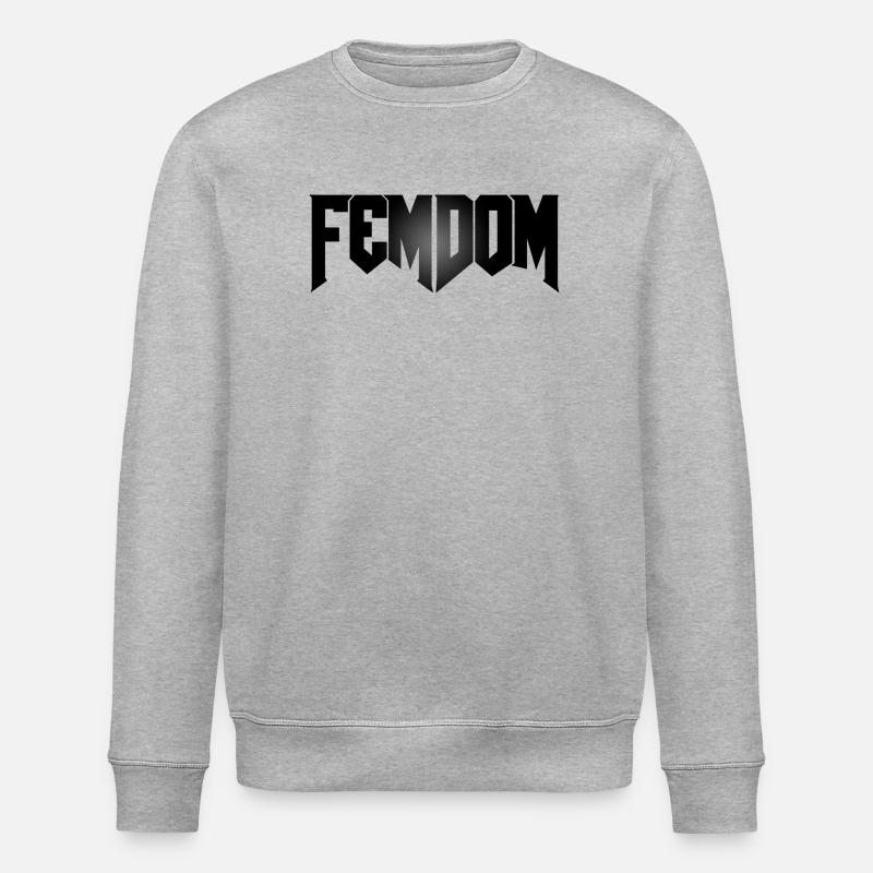 Femdoom - Sweat bio ROLLER Stanley/Stella Unisexe - gris chiné