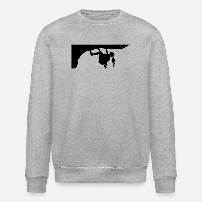 Climberin - Stanley/Stella Unisex Bio-Sweatshirt ROLLER - Grau meliert