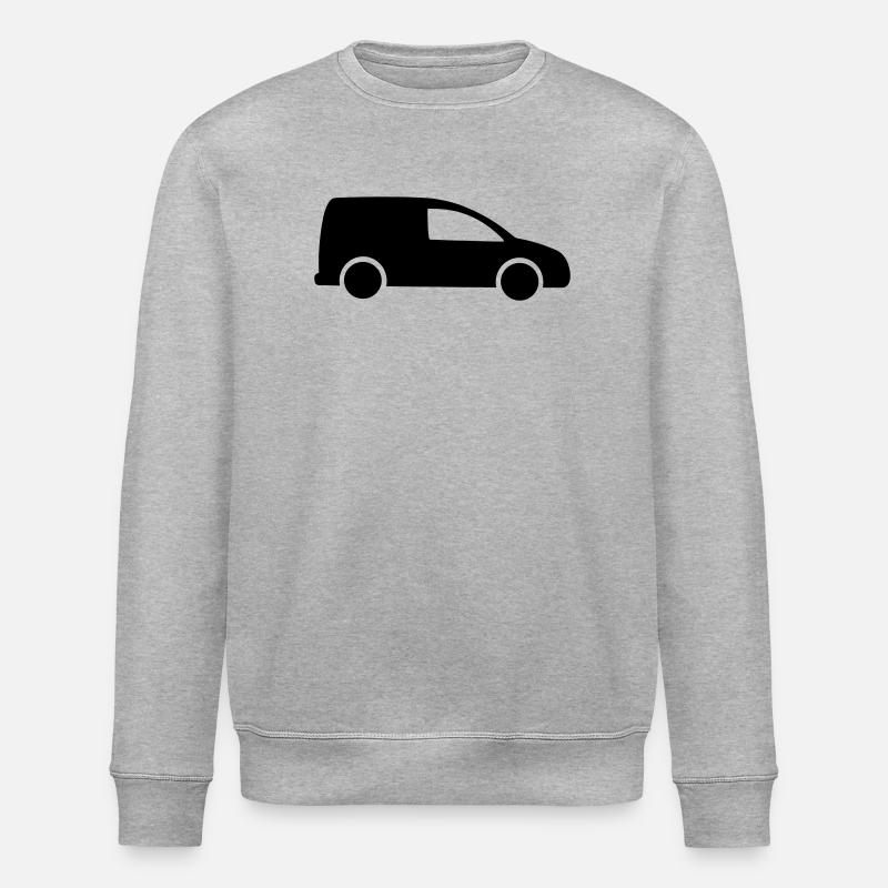 Van logo Livraison - Sweat bio ROLLER Stanley/Stella Unisexe - gris chiné