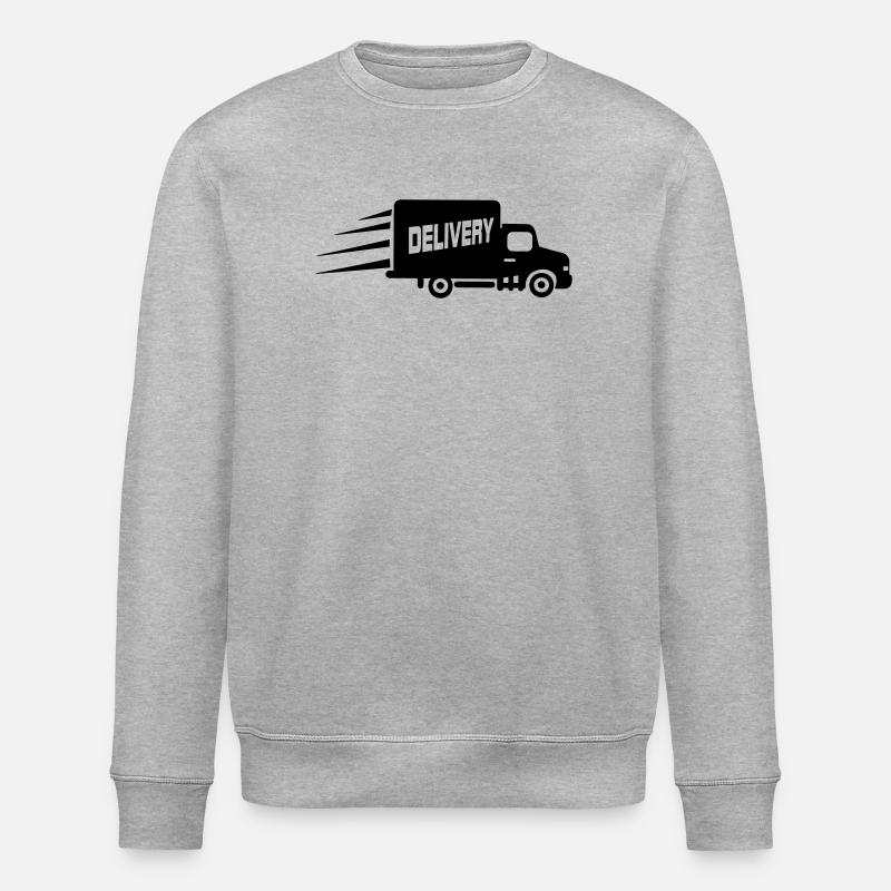 Transporter Van - Stanley/Stella Unisex Bio-Sweatshirt ROLLER - Grau meliert