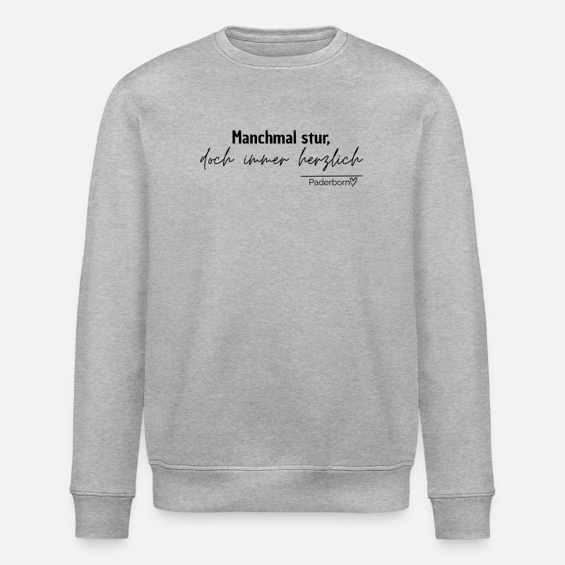 paderborn - Stanley/Stella Unisex Bio-Sweatshirt ROLLER - Grau meliert