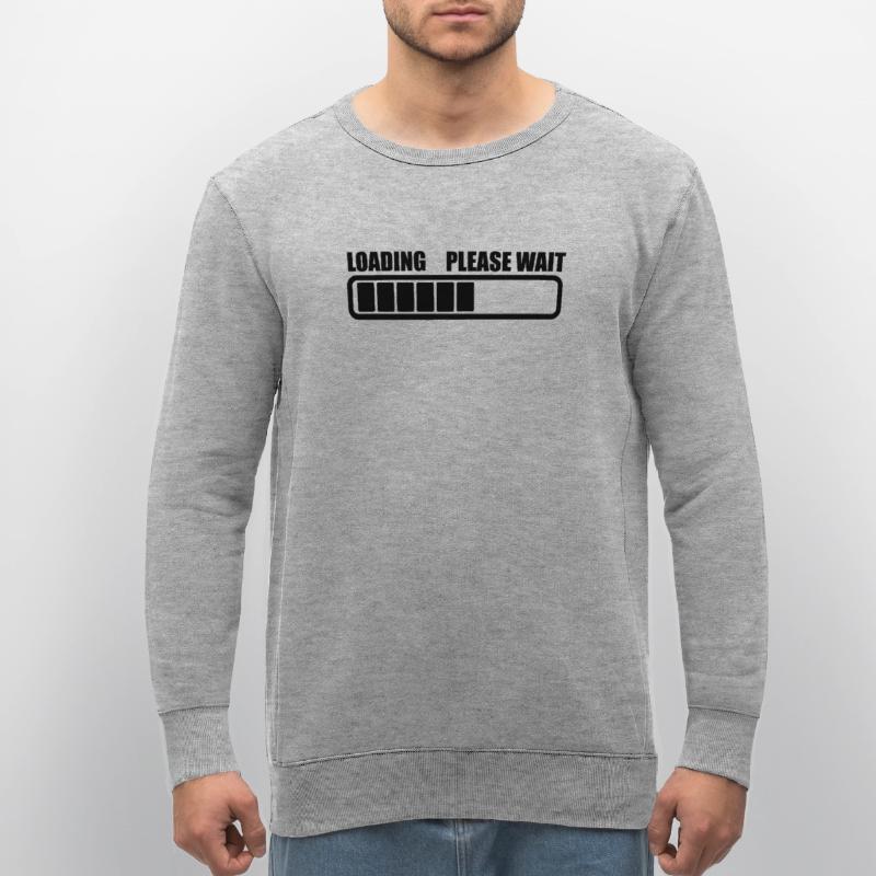Loading wait a while Stanley/Stella ROLLER Unisex Organic Sweatshirt