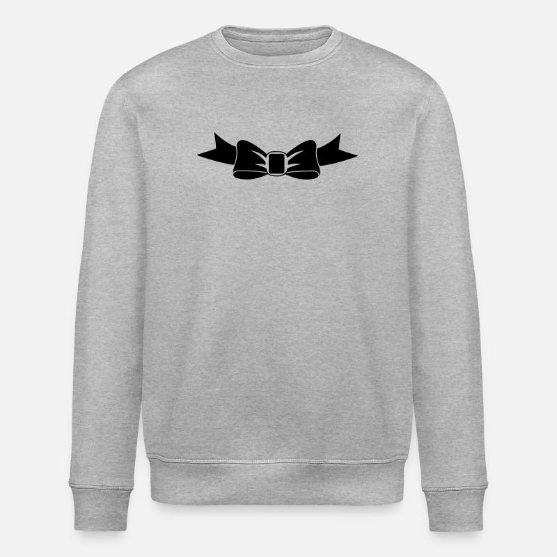 Bowtie - Stanley/Stella ROLLER Unisex Organic Sweatshirt - heather grey