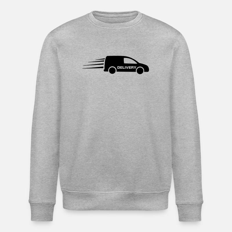 Destinations de livraison en van - Sweat bio ROLLER Stanley/Stella Unisexe - gris chiné