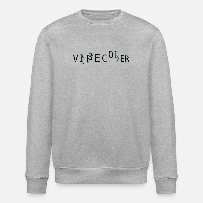 vibecoder_mono bug - Sweat bio ROLLER Stanley/Stella Unisexe - gris chiné