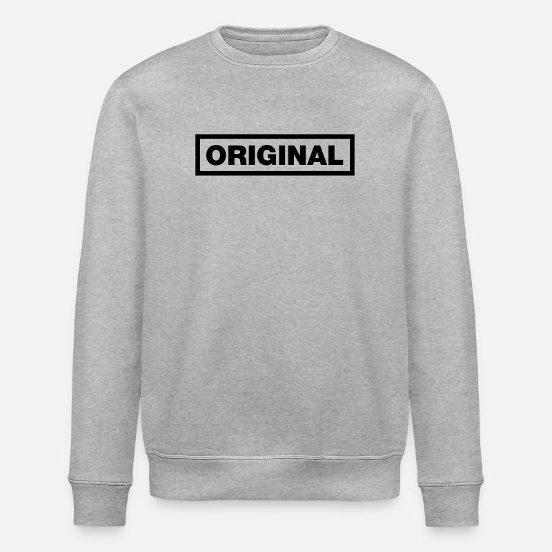 The real original - Stanley/Stella ROLLER Unisex Organic Sweatshirt - heather grey