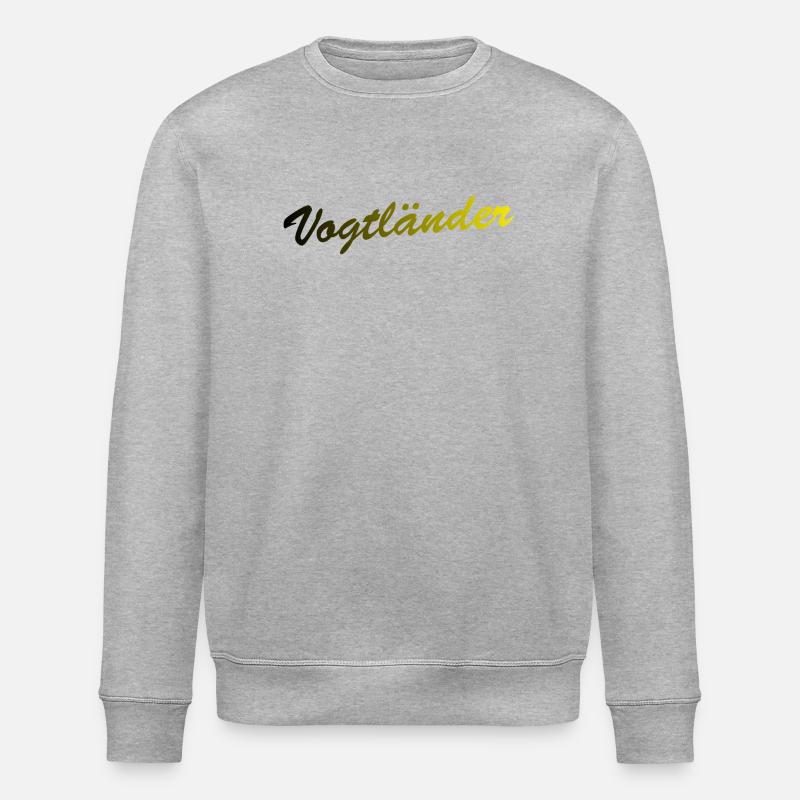 Vogtländer - Sweat bio ROLLER Stanley/Stella Unisexe - gris chiné