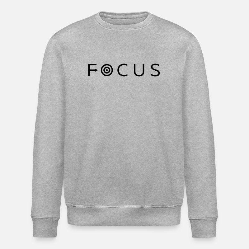 Brennpunkt - Stanley/Stella Unisex Bio-Sweatshirt ROLLER - Grau meliert
