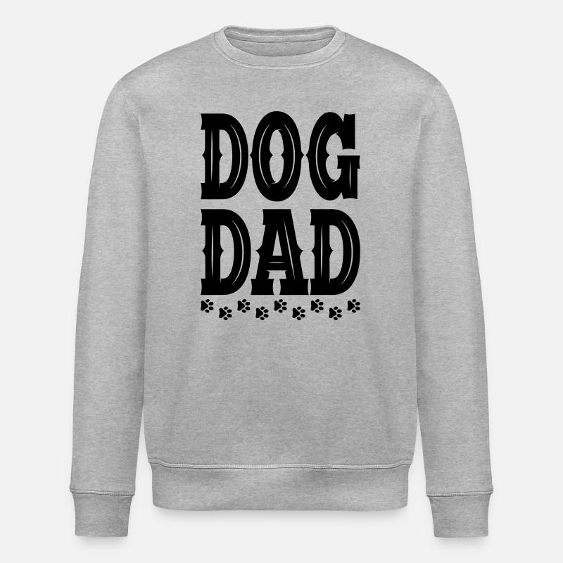 Père Chien - Sweat bio ROLLER Stanley/Stella Unisexe - gris chiné