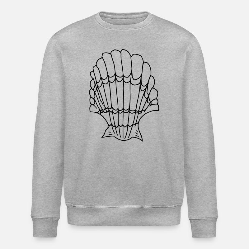 coquille - Sweat bio ROLLER Stanley/Stella Unisexe - gris chiné