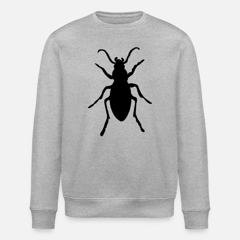 Coléoptère, coléoptère - Sweat bio ROLLER Stanley/Stella Unisexe - gris chiné