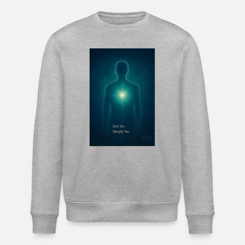 Paroles du silence - Sweat bio ROLLER Stanley/Stella Unisexe - gris chiné