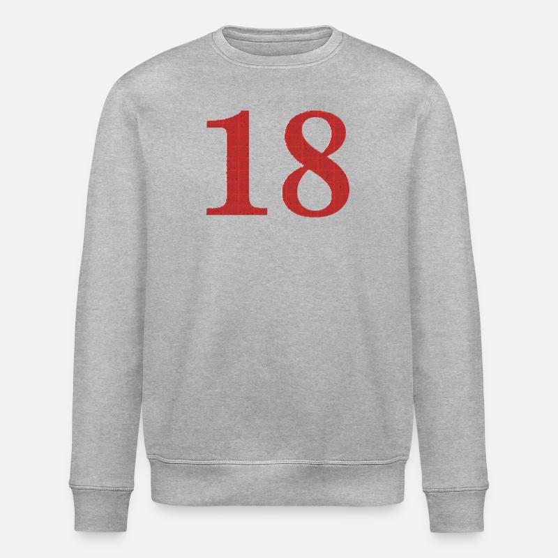 18 ans - Sweat bio ROLLER Stanley/Stella Unisexe - gris chiné