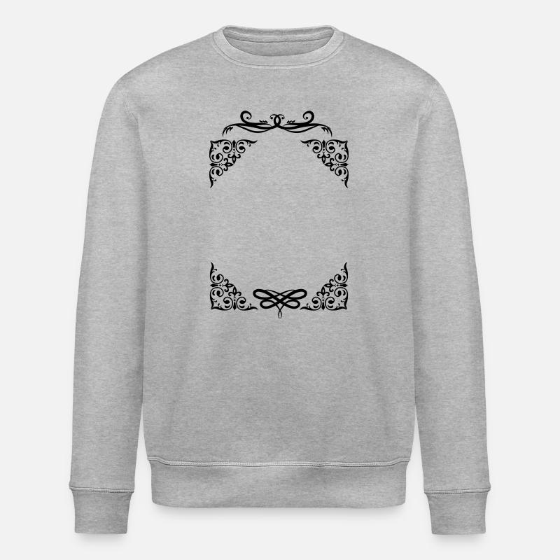 Frame frame decoration - Stanley/Stella ROLLER Unisex Organic Sweatshirt - heather grey