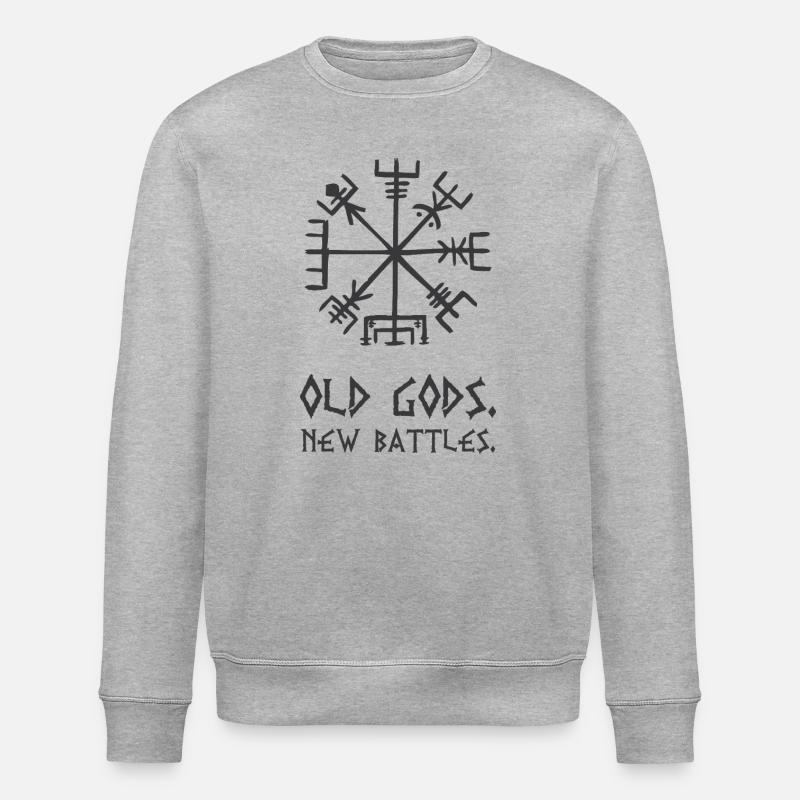 OldGods - Stanley/Stella Unisex Bio-Sweatshirt ROLLER - Grau meliert