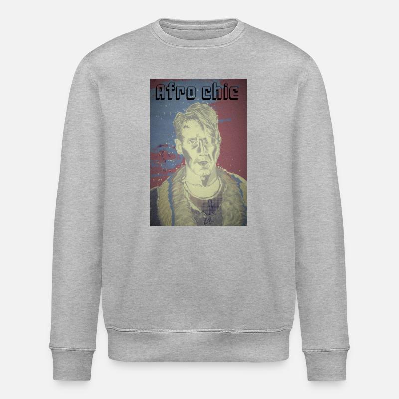 Afro chic - Sweat bio ROLLER Stanley/Stella Unisexe - gris chiné
