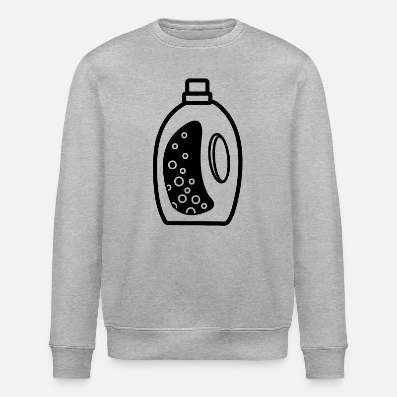 Detergent bottle - Stanley/Stella ROLLER Unisex Organic Sweatshirt - heather grey