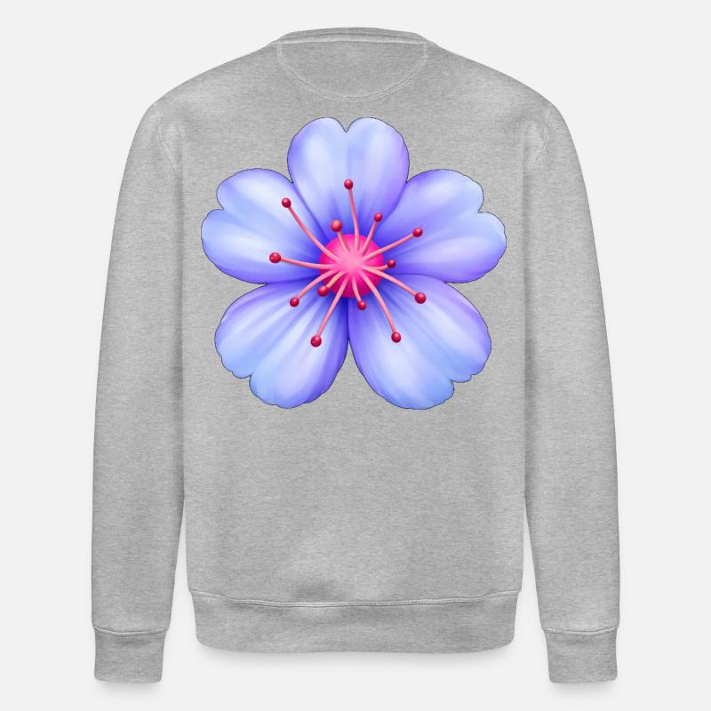 blomma_merch - Stanley/Stella Unisex Bio-Sweatshirt ROLLER - Grau meliert