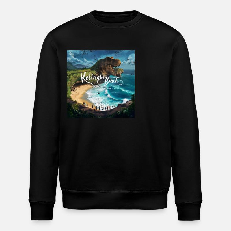 Kelingking Beach - Stanley/Stella Unisex Bio-Sweatshirt ROLLER - Schwarz