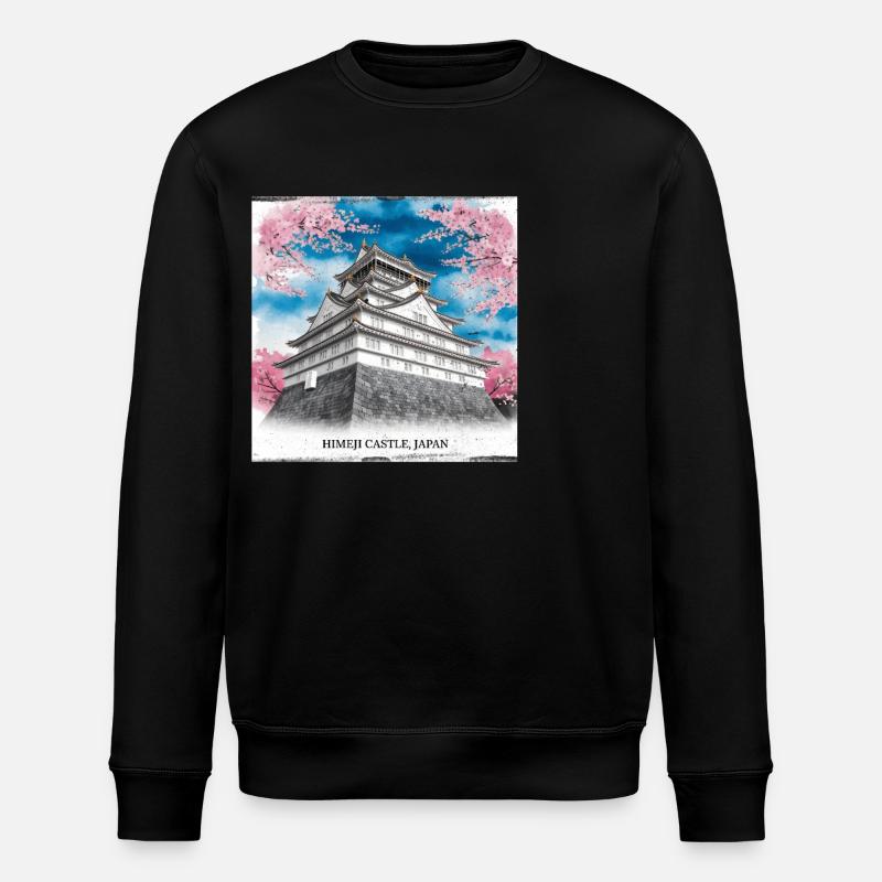 Château de Himeji, Japon - Sweat bio ROLLER Stanley/Stella Unisexe - noir