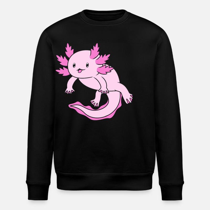 Axolotl - Sweat bio ROLLER Stanley/Stella Unisexe - noir