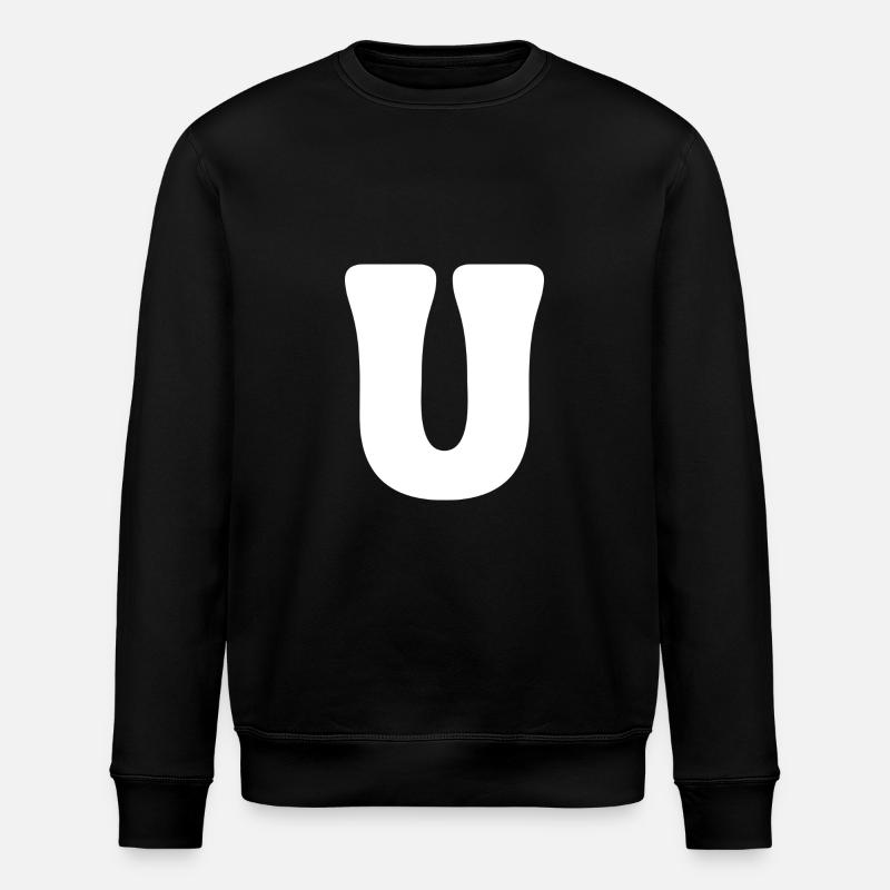 U - Sweat bio ROLLER Stanley/Stella Unisexe - noir
