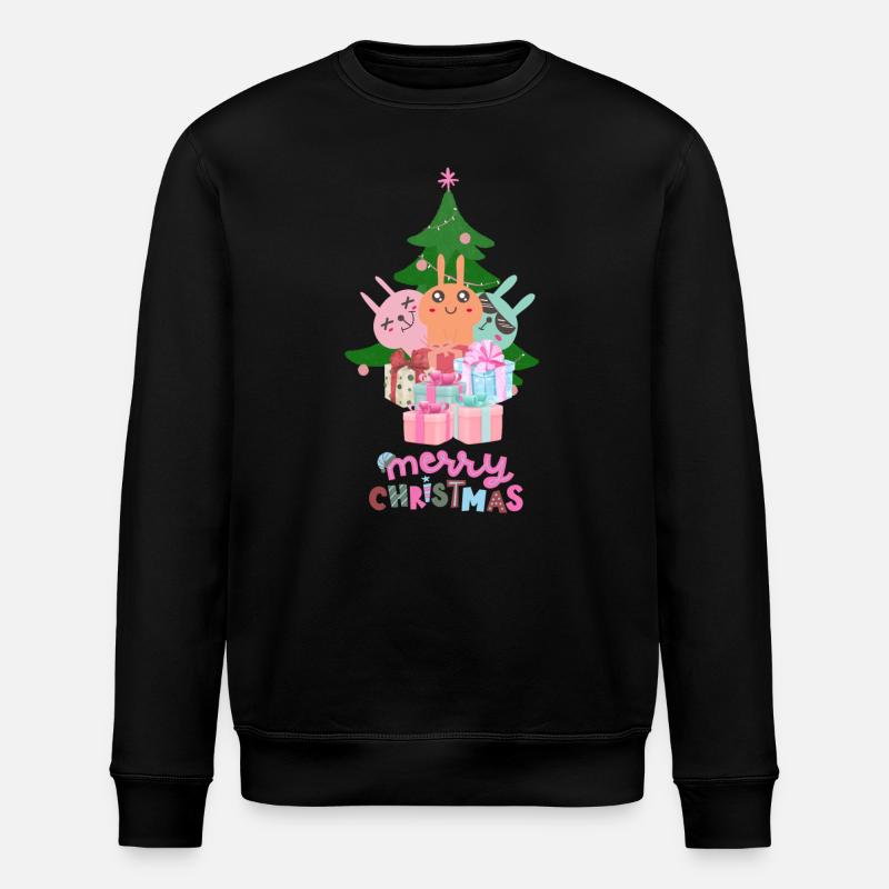 Joyeux Noël - Sweat bio ROLLER Stanley/Stella Unisexe - noir