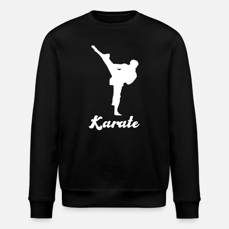 karaté - Sweat bio ROLLER Stanley/Stella Unisexe - noir