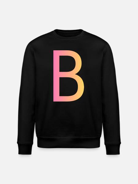 b - Stanley/Stella ROLLER Unisex Organic Sweatshirt - black