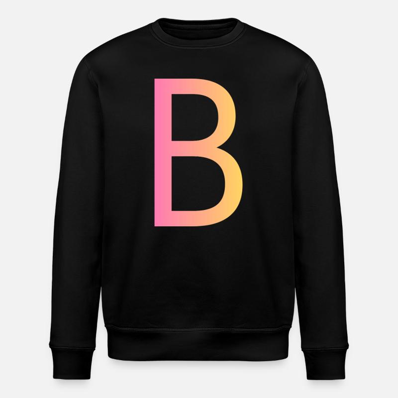 b - Stanley/Stella ROLLER Unisex Organic Sweatshirt - black