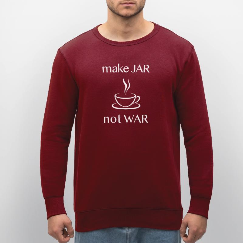 Make JAR not WAR - IT - Programmierer - Software Stanley/Stella Unisex Bio-Sweatshirt ROLLER