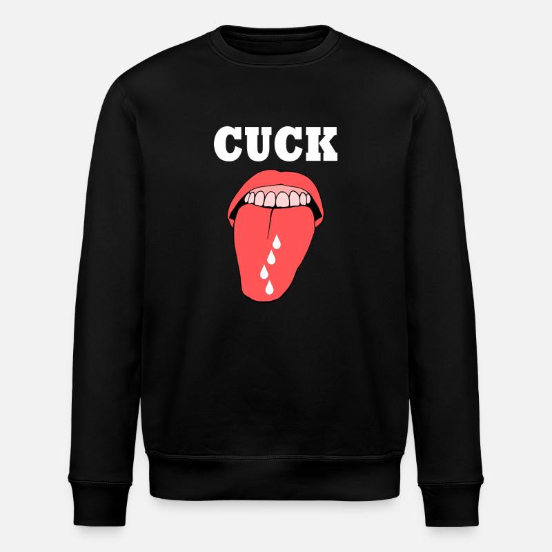 cuckold cuck - Sweat bio ROLLER Stanley/Stella Unisexe - noir