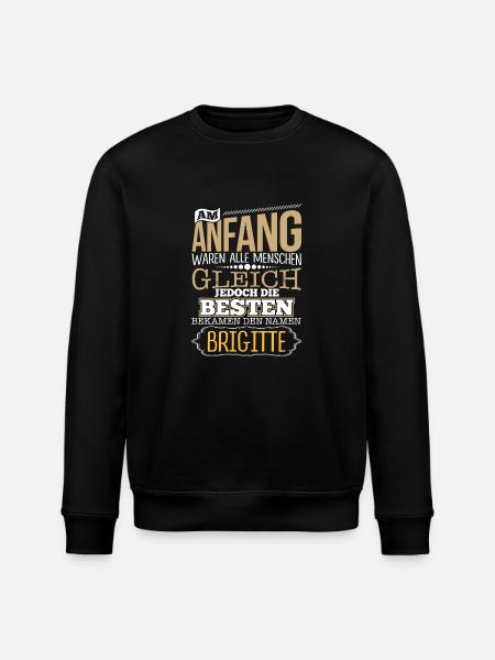BRIGITTE - die Besten - Stanley/Stella Unisex Bio-Sweatshirt ROLLER - Schwarz
